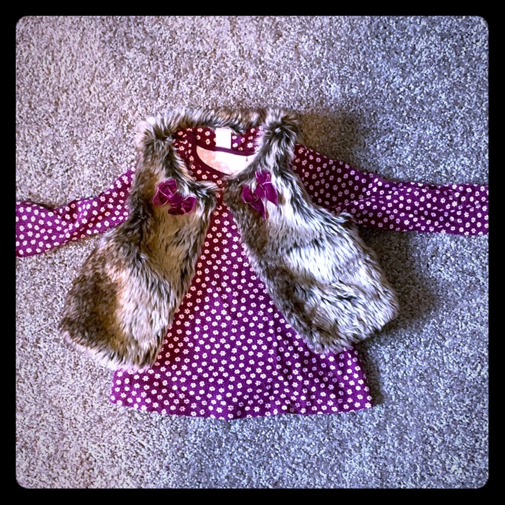 Long sleeve and Vest set